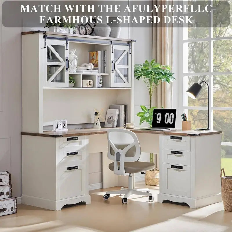 42 Farmhouse Desk Hutch, Only Match Afulyperfllc's Farmhouse Desk