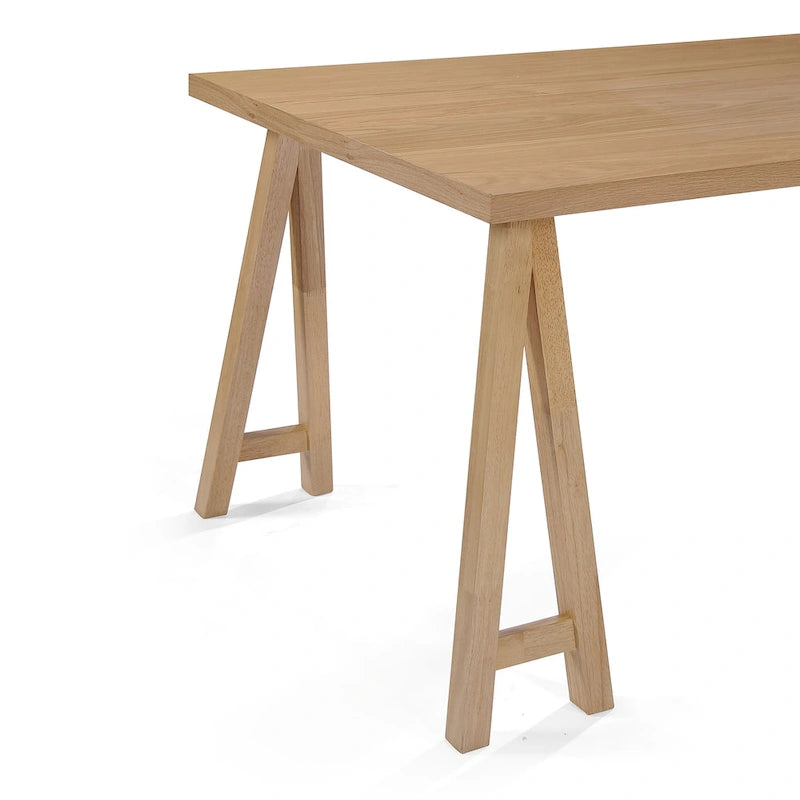 Walnut A-Frame Dining Table Mid-Century Modern