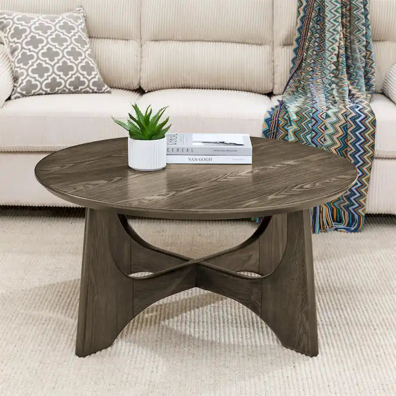 Round Coffee Table for Living Room Reception Room