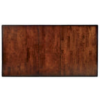 Dark Cherry Expandable Dining Table for 8