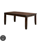 Dark Cherry Expandable Dining Table for 8