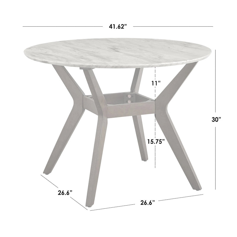 Carson Carrington Tornio 42-inch Round Dining Table