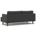 76-Inch Mid-Century Modern Loveseat for 2 - Plush Cushioned Sofa
