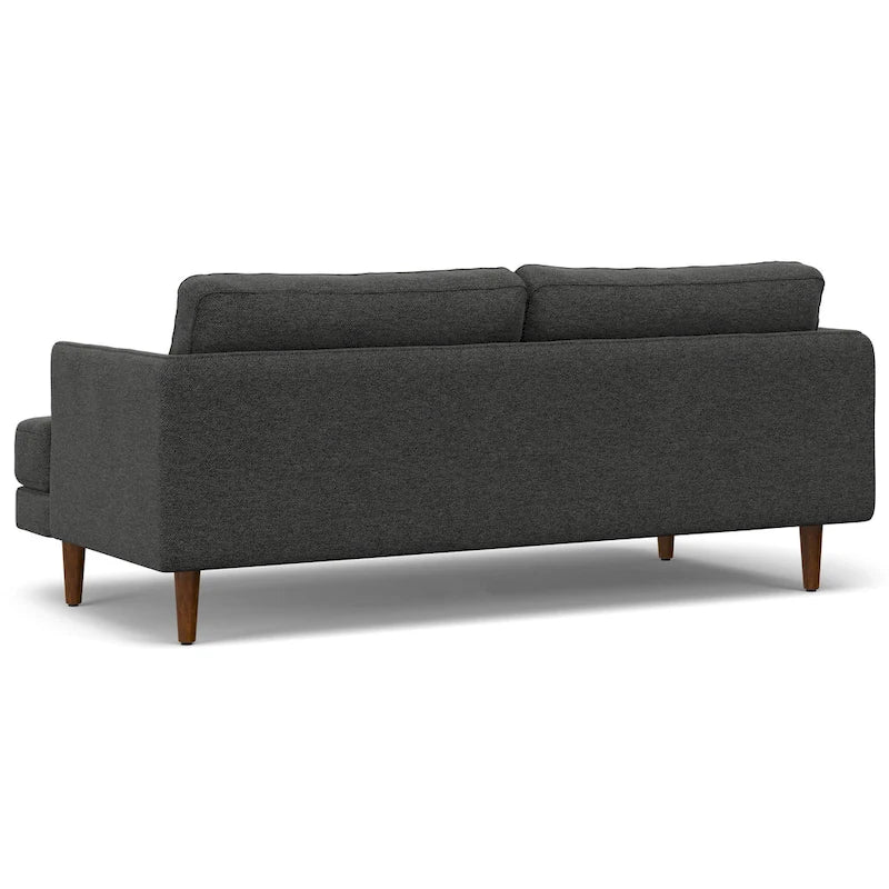 76-Inch Mid-Century Modern Loveseat for 2 - Plush Cushioned Sofa