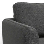 76-Inch Mid-Century Modern Loveseat for 2 - Plush Cushioned Sofa