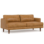 76-Inch Mid-Century Modern Loveseat for 2 - Plush Cushioned Sofa