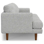 76-Inch Mid-Century Modern Loveseat for 2 - Plush Cushioned Sofa