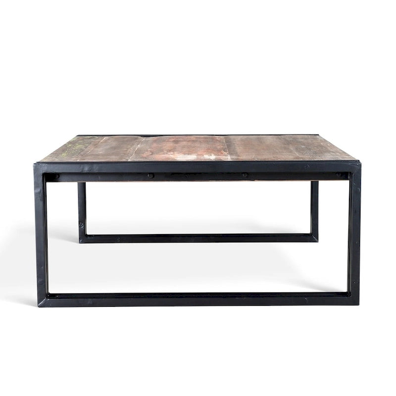 Handmade Timbergirl Old Reclaimed Wood Coffee Table (India)