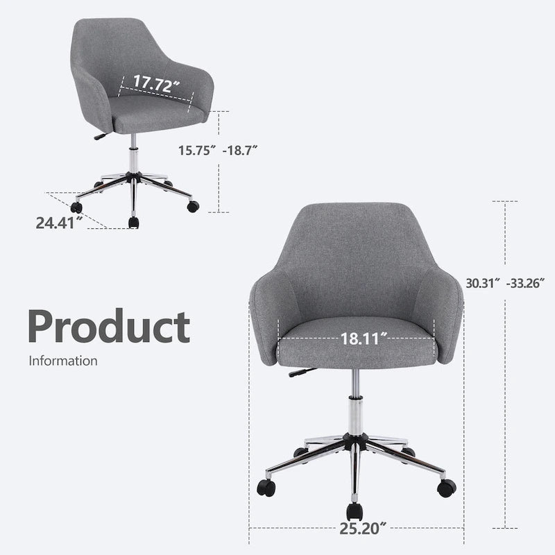 Swivel Adjustable Task Chair