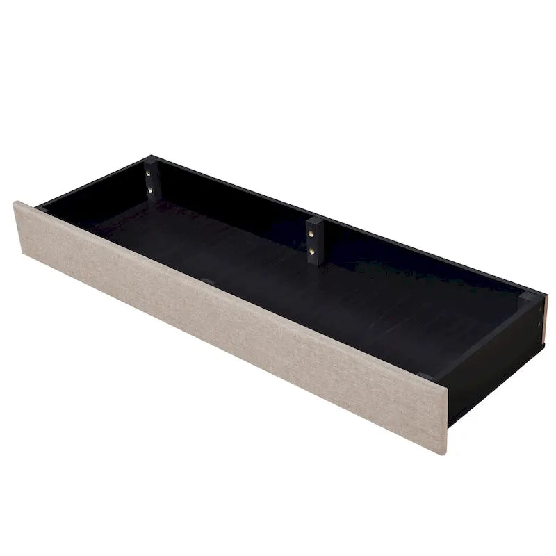 Queen Size Storage Bed with 3 Drawers