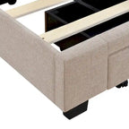 Queen Size Storage Bed with 3 Drawers