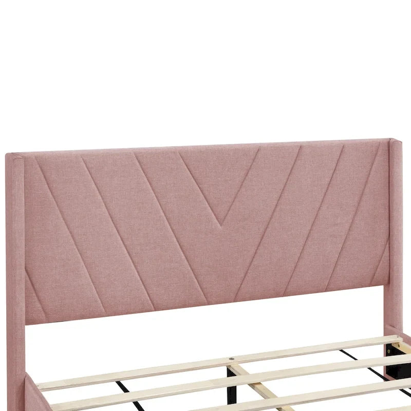 Queen Size Storage Bed with 3 Drawers