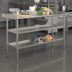 Stainless Steel Kitchen Work Table
