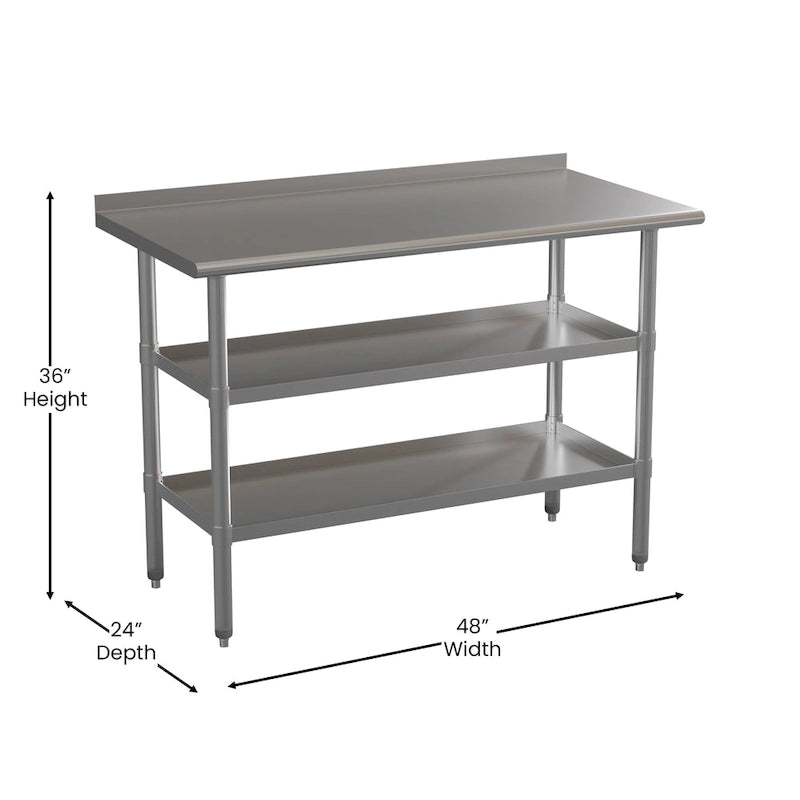 Stainless Steel Kitchen Work Table