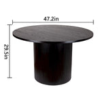 Round Pedestal Dining Table