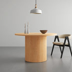 Round Pedestal Dining Table