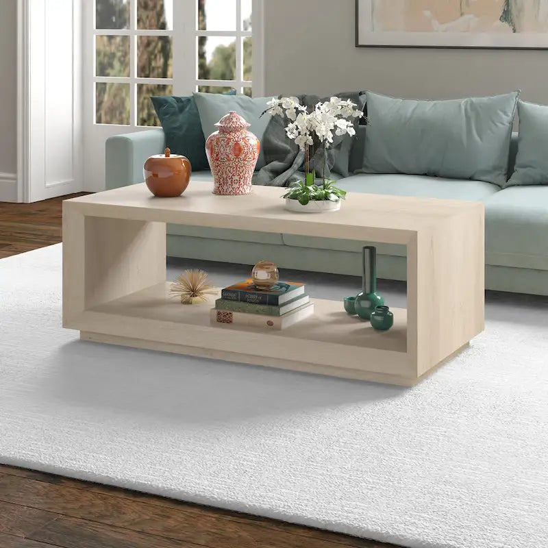 48  Wide Rectangular Coffee Table - 47.5  Wide