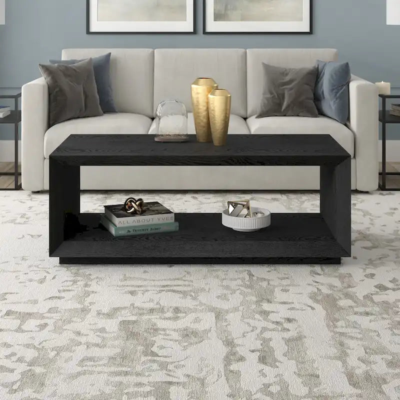 48  Wide Rectangular Coffee Table - 47.5  Wide