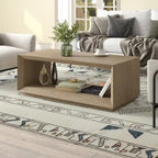 48  Wide Rectangular Coffee Table - 47.5  Wide