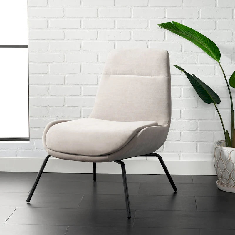 SAFAVIEH Emilia Accent Chair - 24 W x 28 D x 32 H - 24Wx28Dx32H