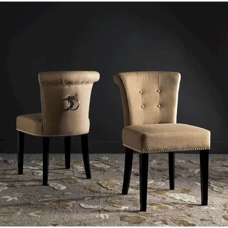 SAFAVIEH Caroline Dining Chair (Set of 2) - 20Wx24Dx33H