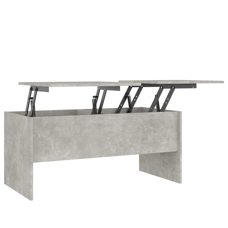 vidaXL Coffee Table Lift Top End Table Accent Side Sofa Table Engineered Wood - 40.2 x 19.9 x 18.3