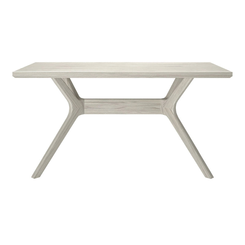 Plank and Beam Verso Cross Leg Rectangular Dining Table - 60