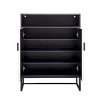 12 Pairs Shoe Storage Cabinet with Adjustable Shelves
