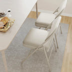 Folding Chairs 2/4 Pack With Padded Cushion and Back