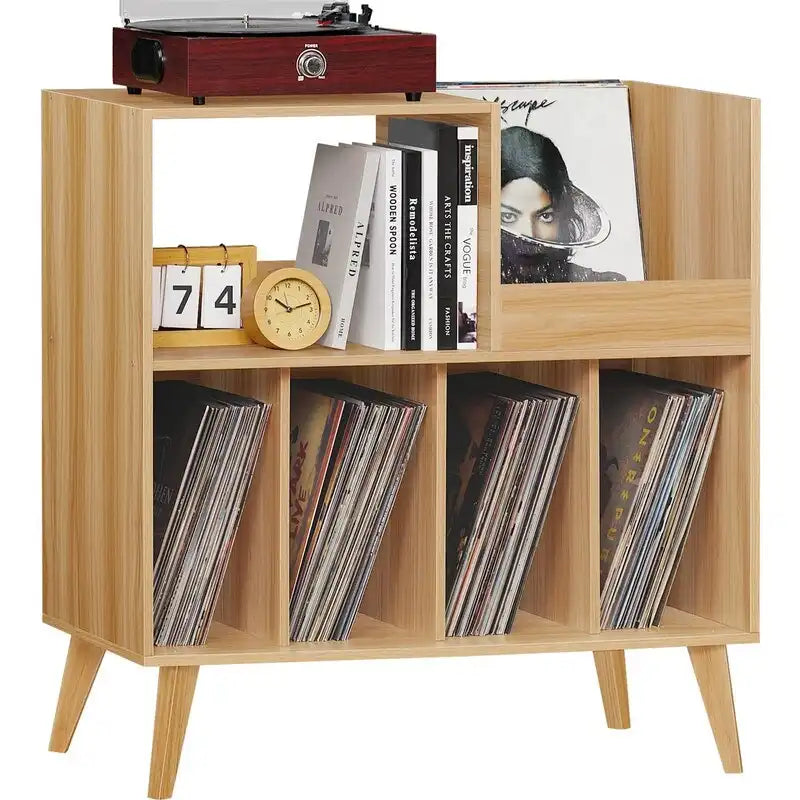 Large Record Player Stand - 15.75D x 31.5W x 32.52H