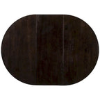Round Extendable Wood Kitchen Dining Table with 16  Leaf