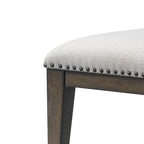 Grant Nailhead Trim Upholstered Dining Chairs,Set of 2,for Breakfast Nook,Kitchen,Living Room