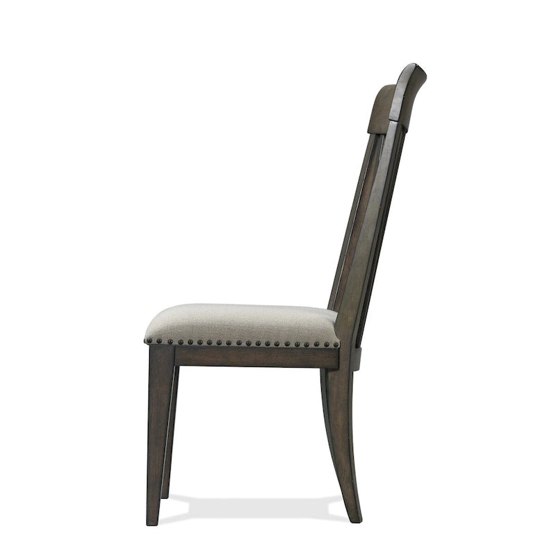 Grant Nailhead Trim Upholstered Dining Chairs,Set of 2,for Breakfast Nook,Kitchen,Living Room