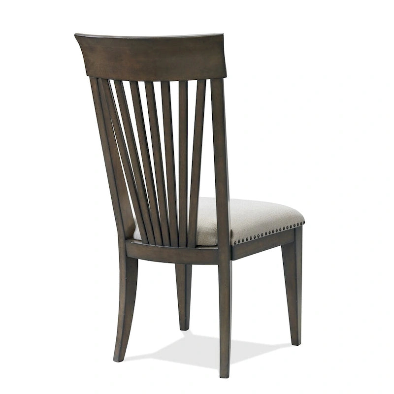 Grant Nailhead Trim Upholstered Dining Chairs,Set of 2,for Breakfast Nook,Kitchen,Living Room